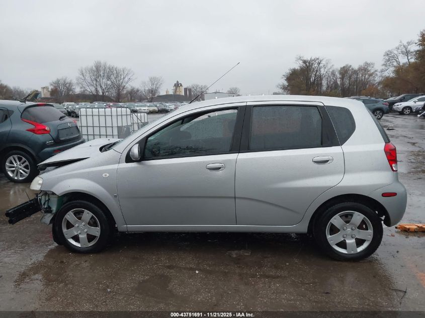 2007 Chevrolet Aveo 5 Ls VIN: KL1TD66667B770225 Lot: 43751691