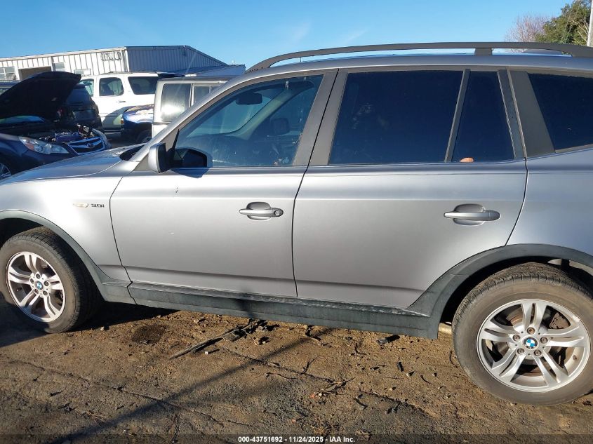 2006 BMW X3 3.0I VIN: WBXPA93416WG85121 Lot: 43751692