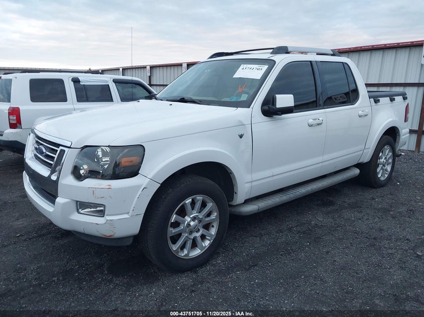 1FMEU33867UA12102 2007 FORD EXPLORER SPORT TRAC photo no. 2