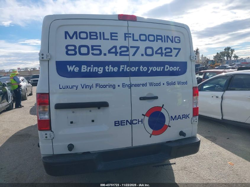 2016 Nissan Nv Cargo Nv1500 S V6 VIN: 1N6BF0KM4GN808661 Lot: 43751723