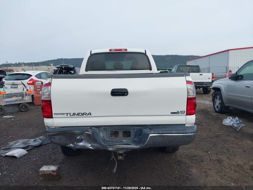 2005 Toyota Tundra Sr5 V8 VIN: 5TBET34155S488988 Lot: 43751741