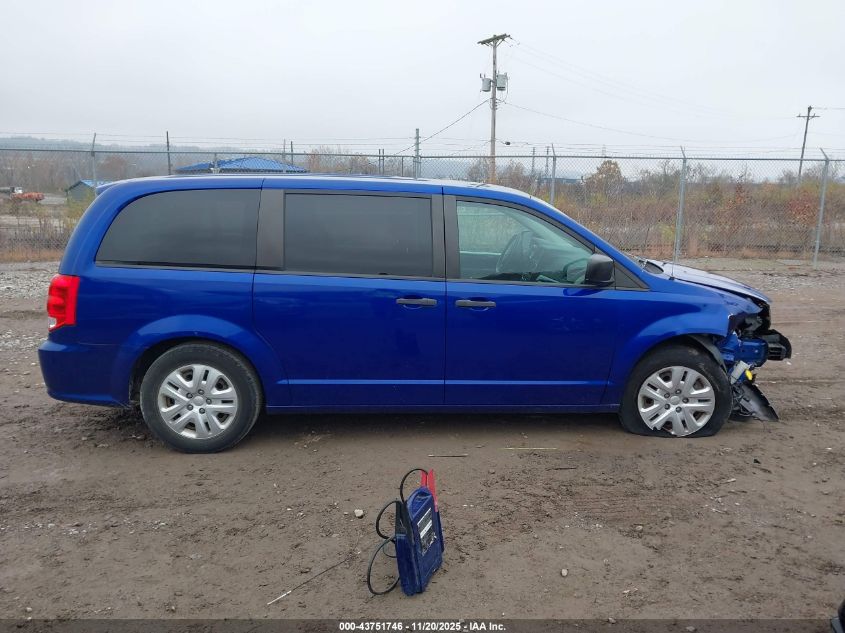 2019 Dodge Grand Caravan Se VIN: 2C4RDGBG4KR501304 Lot: 43751746
