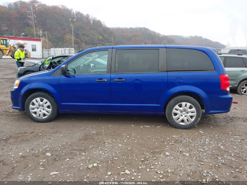 2019 Dodge Grand Caravan Se VIN: 2C4RDGBG4KR501304 Lot: 43751746
