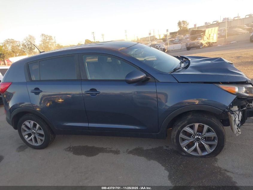 2016 Kia Sportage Lx VIN: KNDPB3AC7G7819575 Lot: 43751751