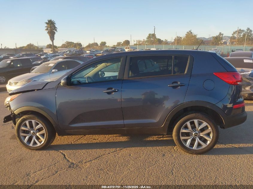 2016 Kia Sportage Lx VIN: KNDPB3AC7G7819575 Lot: 43751751