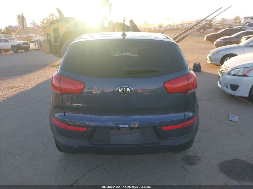 2016 Kia Sportage Lx VIN: KNDPB3AC7G7819575 Lot: 43751751