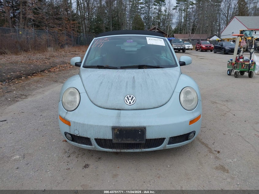 2006 Volkswagen New Beetle 2.5 VIN: 3VWSF31YX6M304274 Lot: 43751771