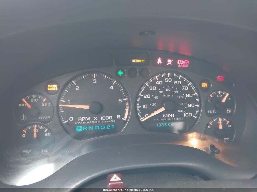 2002 GMC Sonoma Sls VIN: 1GTCS19W128251974 Lot: 43751774