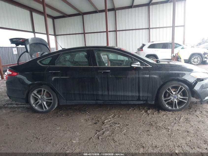 2014 Ford Fusion Titanium VIN: 3FA6P0K93ER241551 Lot: 43751839