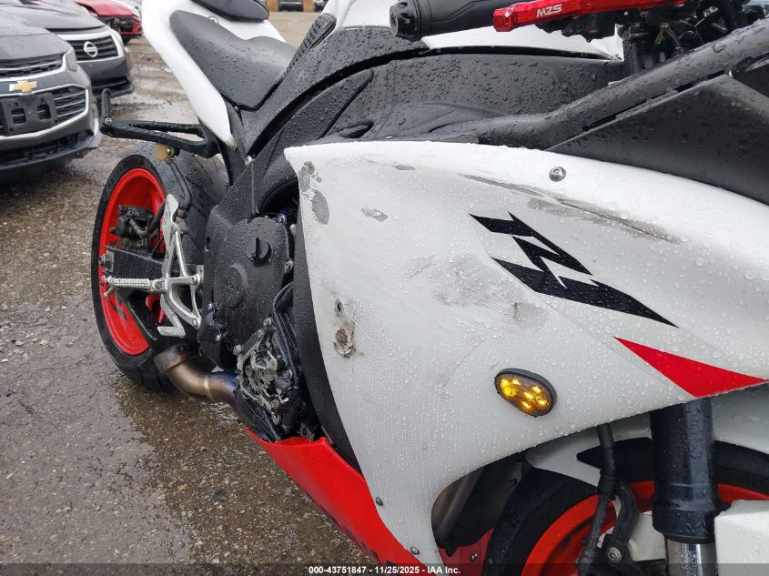 2010 Yamaha Yzfr1 VIN: JYARN23E0AA006853 Lot: 43751847