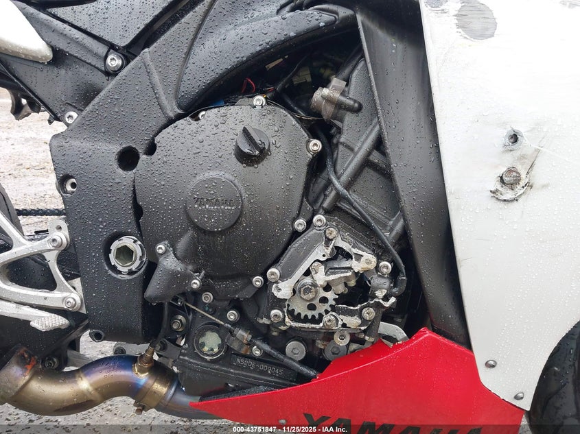 2010 Yamaha Yzfr1 VIN: JYARN23E0AA006853 Lot: 43751847