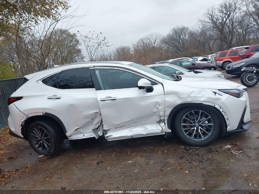 2025 Lexus Nx 350 Premium VIN: 2T2GGCEZ2SC069702 Lot: 43751861
