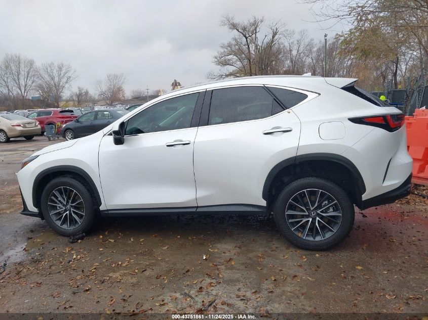 2025 Lexus Nx 350 Premium VIN: 2T2GGCEZ2SC069702 Lot: 43751861