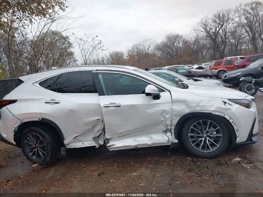 2025 Lexus Nx 350 Premium VIN: 2T2GGCEZ2SC069702 Lot: 43751861