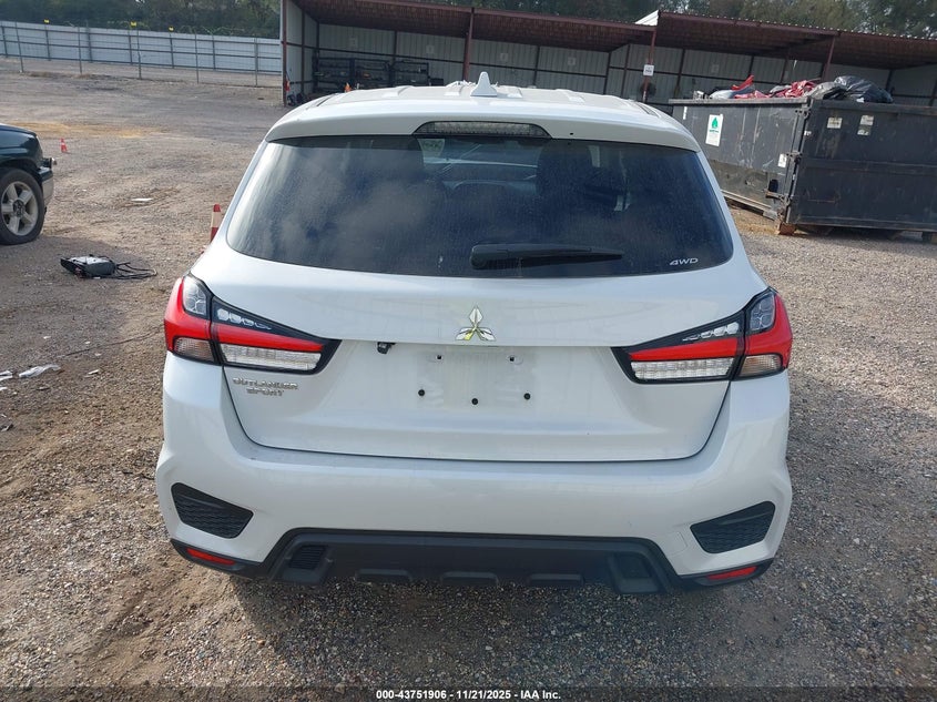 2024 Mitsubishi Outlander Sport 2.0 Es Awc/2.0 Le Awc/2.0 Ralliart Awc/2.0 S Awc/2.0 Se Awc/2.0 Trail Edition Awc VIN: JA4ARUAU1RU025539 Lot: 43751906