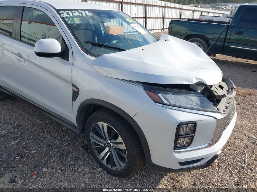 2024 Mitsubishi Outlander Sport 2.0 Es Awc/2.0 Le Awc/2.0 Ralliart Awc/2.0 S Awc/2.0 Se Awc/2.0 Trail Edition Awc VIN: JA4ARUAU1RU025539 Lot: 43751906