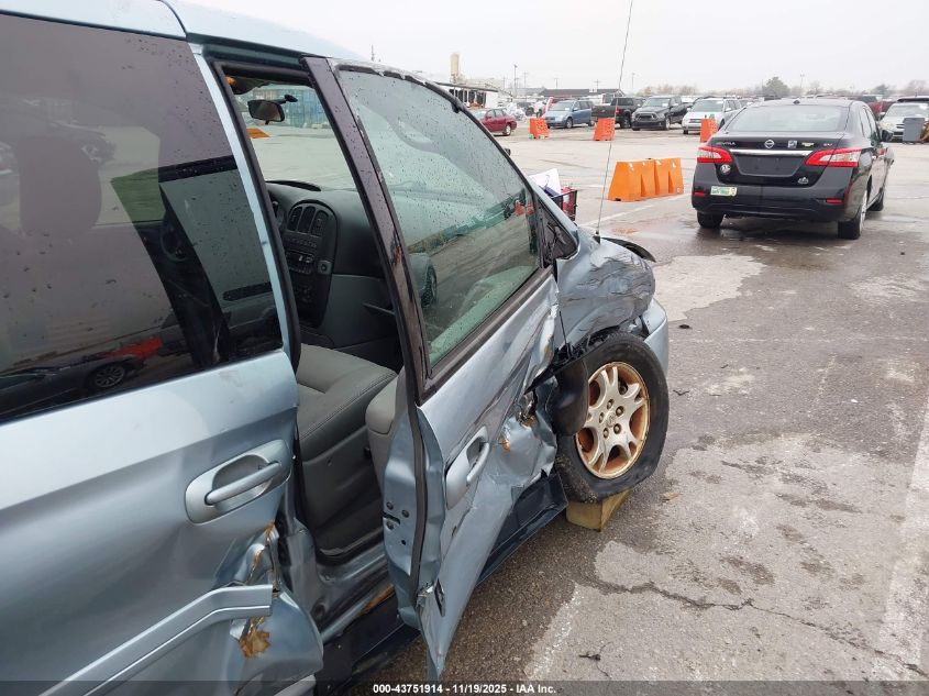 2004 Dodge Grand Caravan Sxt VIN: 2D4GP44L54R615857 Lot: 43751914