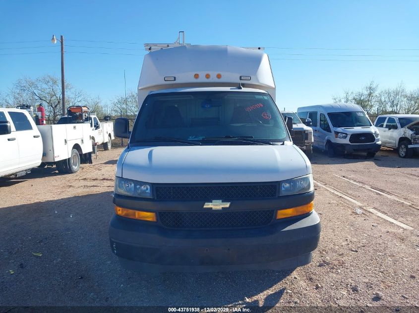 2018 Chevrolet Express Cutaway Work Van VIN: 1GB0GRFP1J1308007 Lot: 43751938