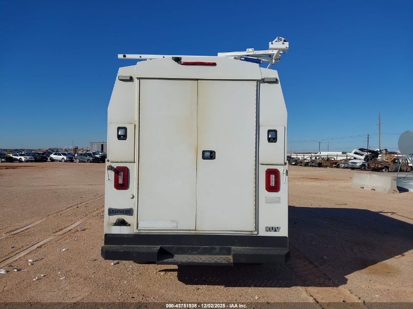 2018 Chevrolet Express Cutaway Work Van VIN: 1GB0GRFP1J1308007 Lot: 43751938