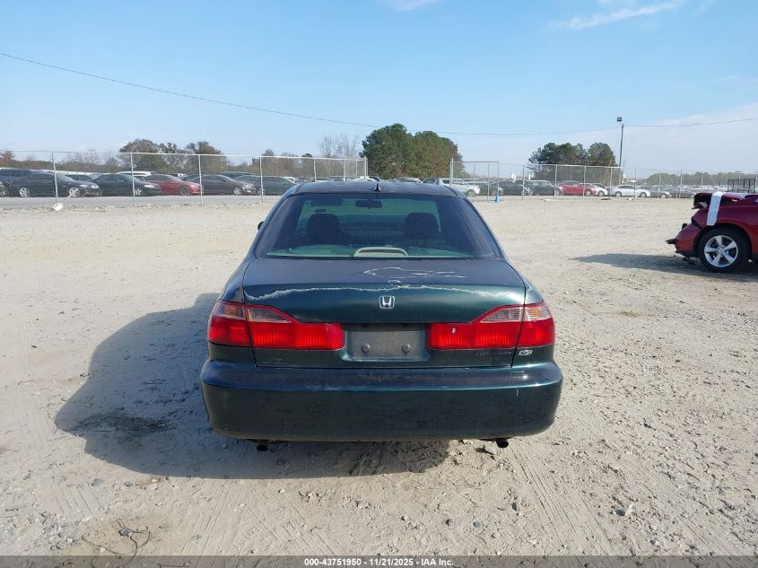 1998 Honda Accord Ex V6 VIN: 1HGCG1657WA029856 Lot: 43751950