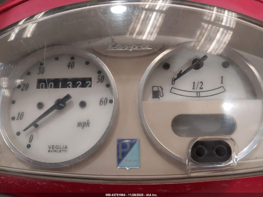 2003 Vespa C161C VIN: ZAPC16C1435007184 Lot: 43751964