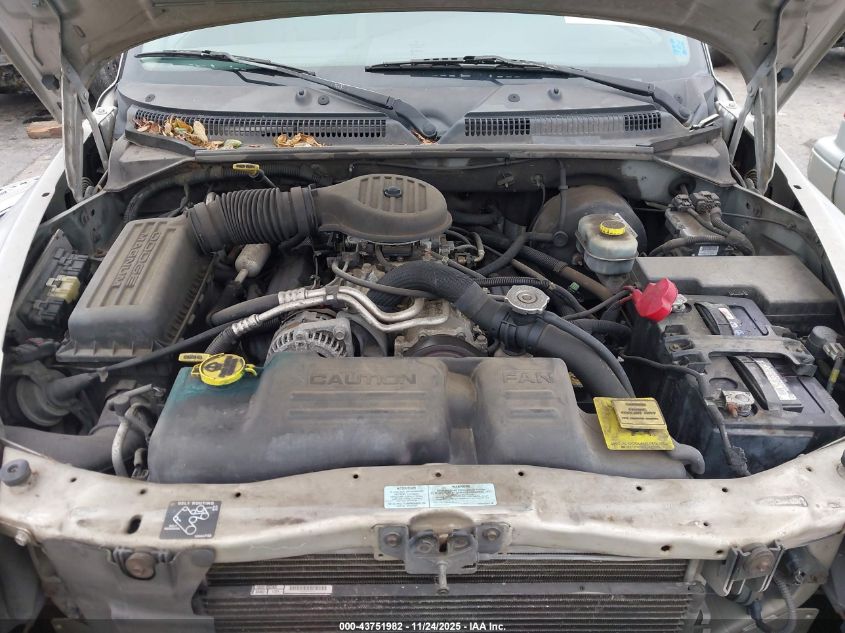 2001 Dodge Durango Slt VIN: 1B4HS28Z61F646070 Lot: 43751982