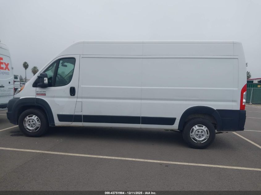 2021 Ram Promaster 2500 High Roof 159 Wb VIN: 3C6LRVDG4ME523842 Lot: 43751984