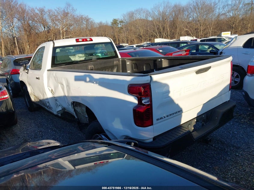 VIN 3GCNWAEHXMG367501 2021 CHEVROLET SILVERADO 1500 2WD  LONG BED WT