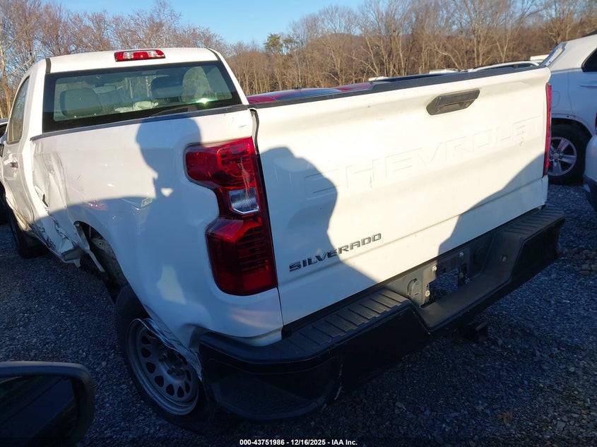 VIN 3GCNWAEHXMG367501 2021 CHEVROLET SILVERADO 1500 2WD  LONG BED WT