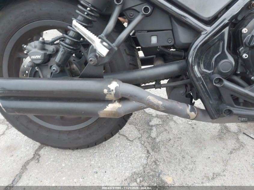 2018 Honda Cmx500 VIN: MLHPC5616J5100186 Lot: 43751995