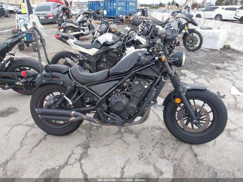 2018 Honda Cmx500 VIN: MLHPC5616J5100186 Lot: 43751995