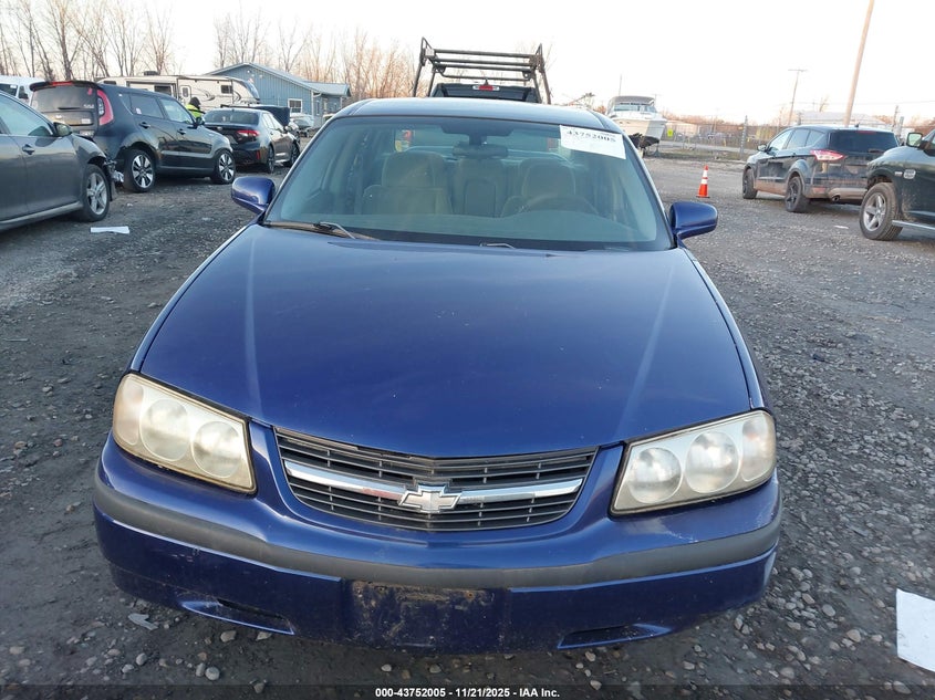 2005 Chevrolet Impala VIN: 2G1WF52E159304829 Lot: 43752005