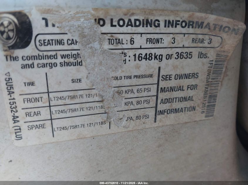 2011 Ford F-350 Xl VIN: 1FT8W3ATXBEB12516 Lot: 43752010