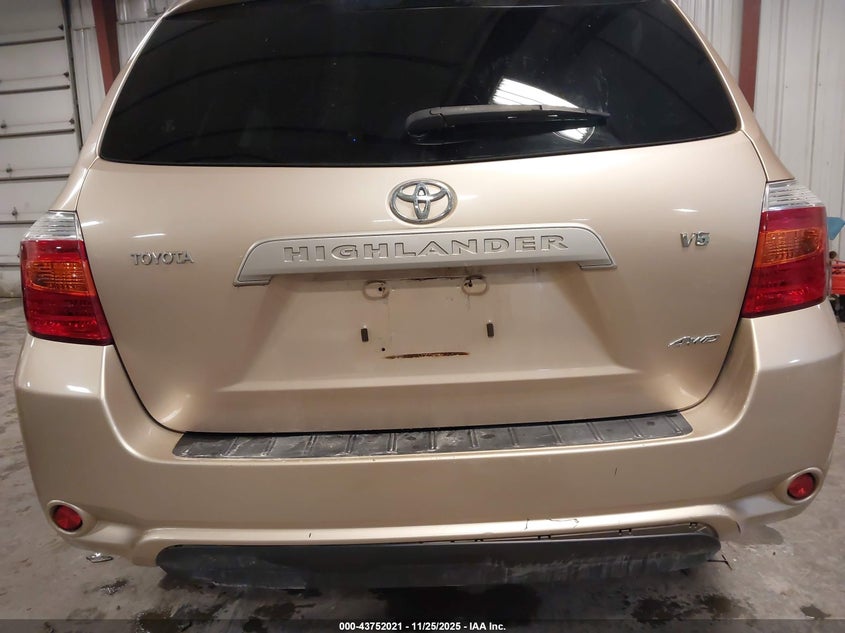 2008 Toyota Highlander VIN: JTEES41A082038211 Lot: 43752021