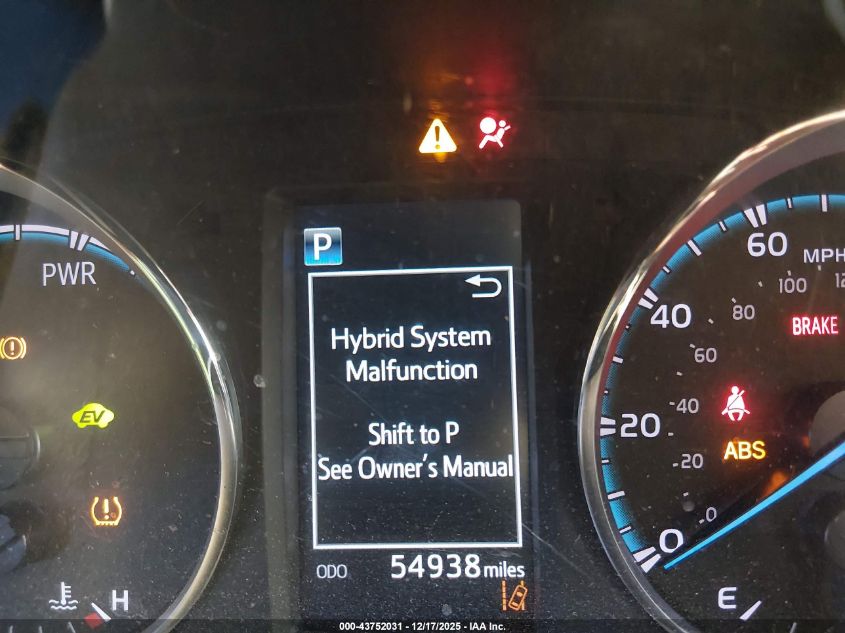 2017 Toyota Rav4 Hybrid Xle VIN: JTMRJREV9HD101488 Lot: 43752031