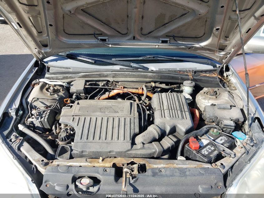 2005 Honda Civic Hybrid VIN: JHMES96685S023973 Lot: 43752033