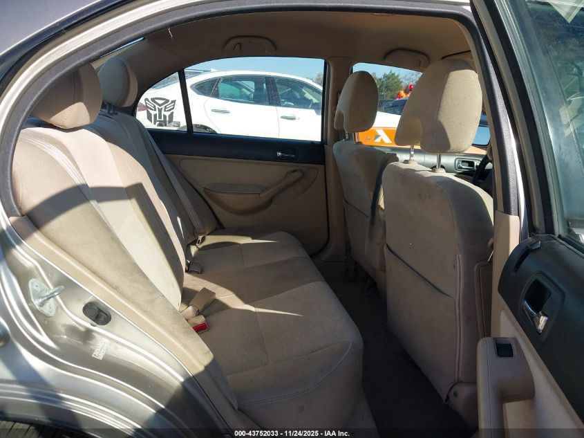 2005 Honda Civic Hybrid VIN: JHMES96685S023973 Lot: 43752033