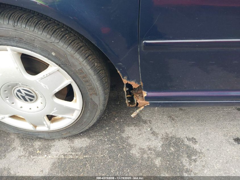 2000 Volkswagen Jetta Glx VIN: 3VWTE29M5YM130538 Lot: 43752058