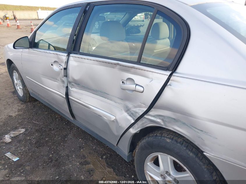 2005 Chevrolet Malibu Ls VIN: 1G1ZT54805F193579 Lot: 43752060