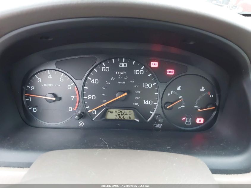 2001 Honda Accord 2.3 Ex VIN: 1HGCG55671A095690 Lot: 43752107