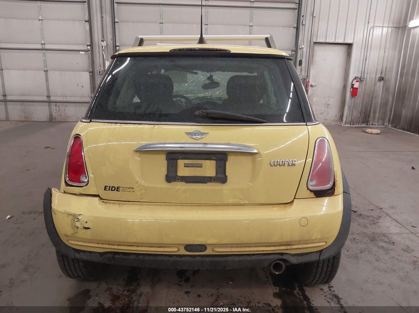 2005 Mini Cooper VIN: WMWRC33545TJ71991 Lot: 43752146