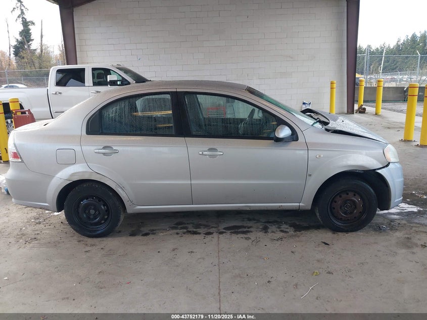 2008 Chevrolet Aveo Ls VIN: KL1TD56648B072403 Lot: 43752179