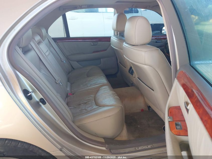 2002 Lexus Ls 430 VIN: JTHBN30FX20076097 Lot: 43752189