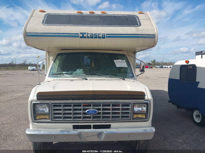 1991 Ford Econoline E350 Cutaway Van VIN: 1FDKE30G2MHB02945 Lot: 43752194