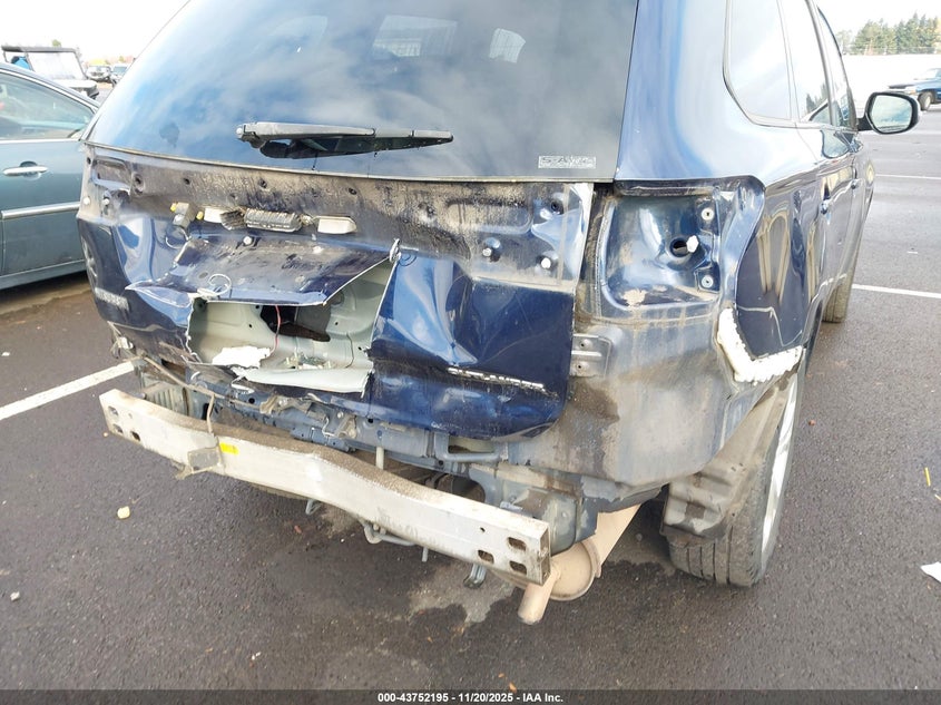 2014 Mitsubishi Outlander Se VIN: JA4AZ3A36EZ015507 Lot: 43752195