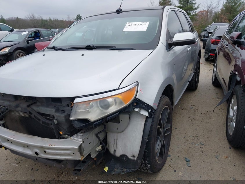 2FMDK4JC1EBA96556 2014 FORD EDGE photo no. 2