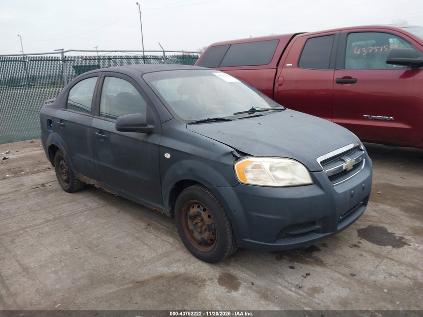 KL1TD56697B063405 2007 CHEVROLET AVEO photo no. 8