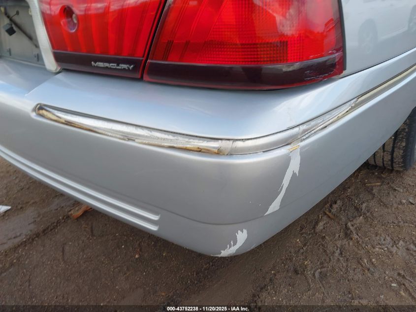 2000 Mercury Grand Marquis Ls VIN: 2MEFM75W9YX719313 Lot: 43752238