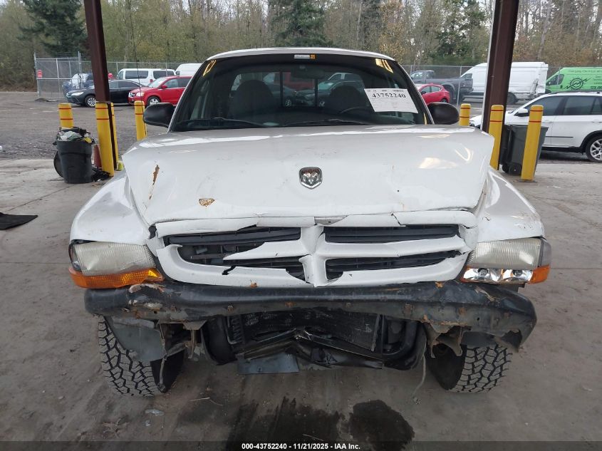 1998 Dodge Dakota Slt/Sport VIN: 1B7GG22Y4WS687747 Lot: 43752240