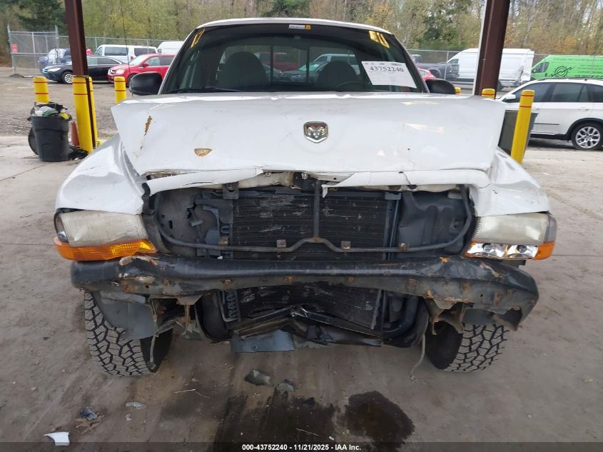 1998 Dodge Dakota Slt/Sport VIN: 1B7GG22Y4WS687747 Lot: 43752240